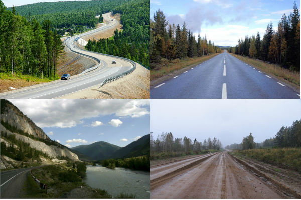 Федеральные автомобильные дороги Сибирского Федерального округа